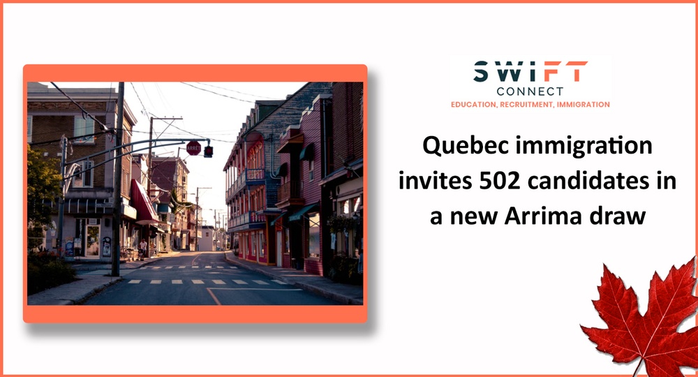 Quebec immigration invites 502 candidates in a new Arrima draw.jpg