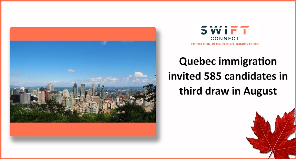 Quebec immigration invited 585 candidates in third draw in August.jpg